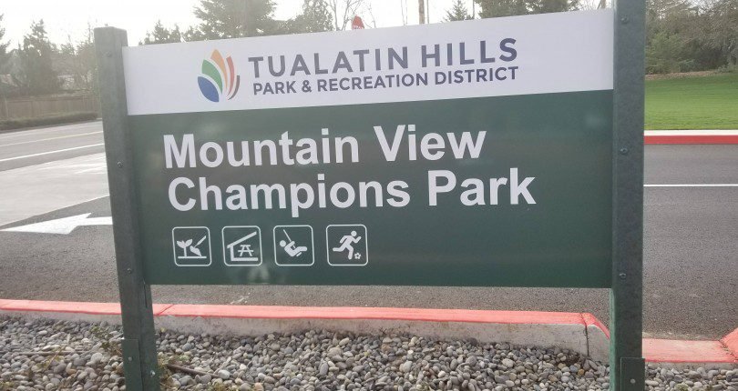 Mountain View Champions Park Aloha Oregon THPRD