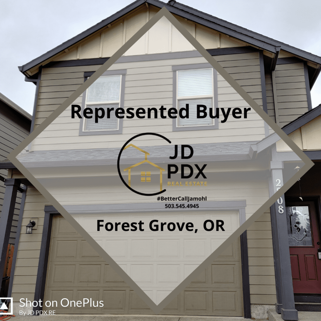 JD PDX Real Estate Home Buyer Forest Grove