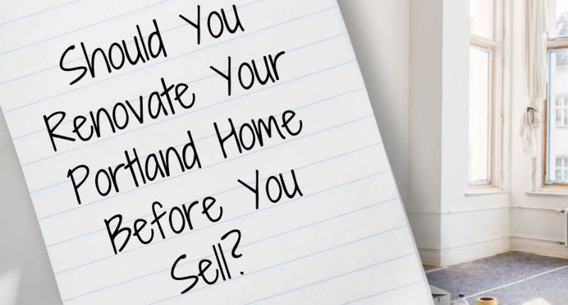 Should I Do Updates Before Selling My Home?
