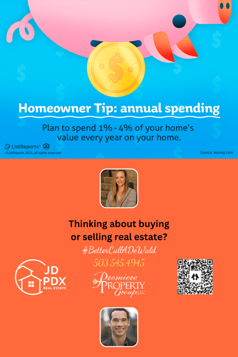 Yearly home maintenance tips jd pdx real estate