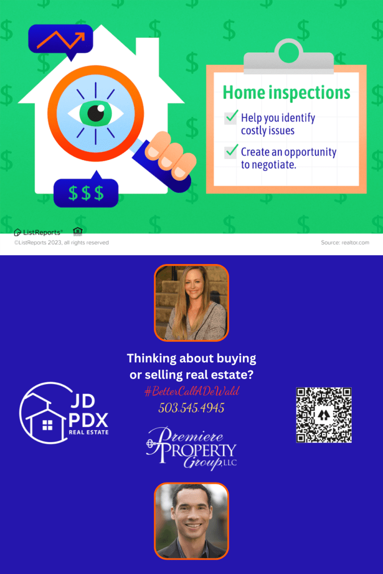 Why you should have home inspections JD PDX Real Estate