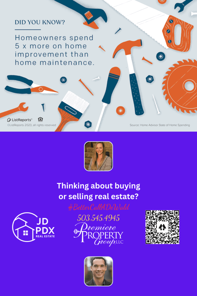 Best home improvement ideas JD PDX Real Estate