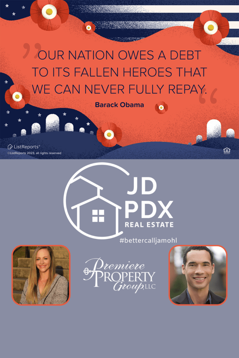 Memorial Day 2023 JD PDX Real Estate