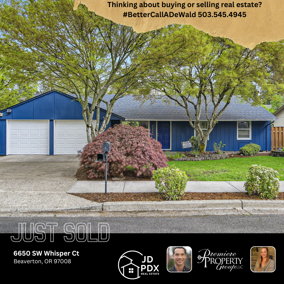 JD PDX Real Estate first time homebuyer