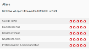 Alissa Review JD PDX Real Estate