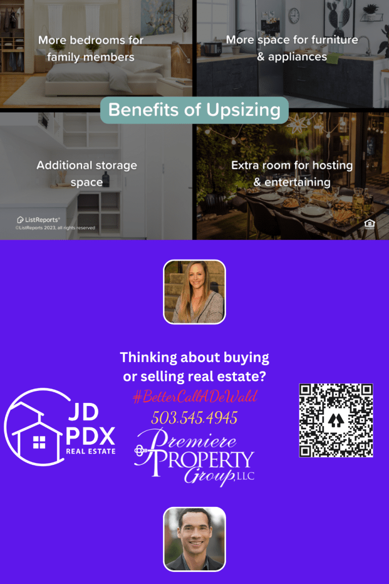 Benefits of Upsizing Your Home JD PDX Real Estate