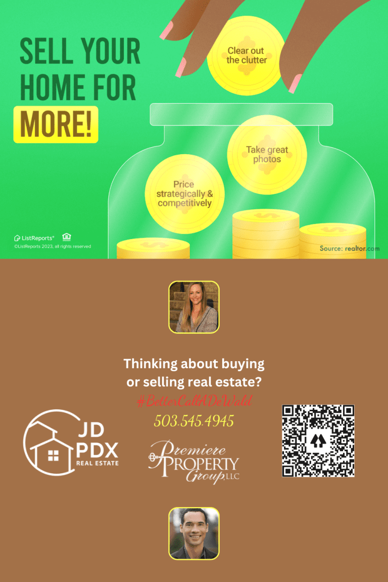 Tips on prepping home for sale JD PDX Real Estate