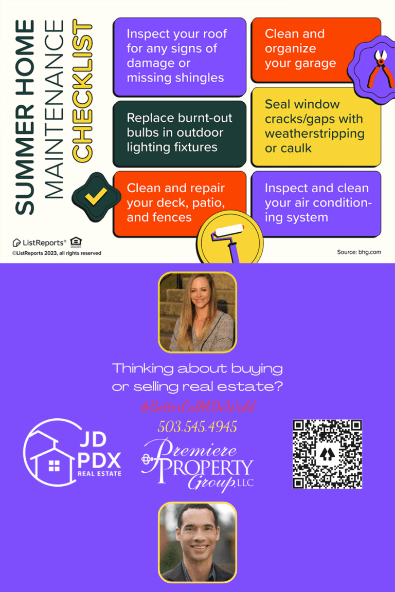 Home Maintenance Tips Summer Time