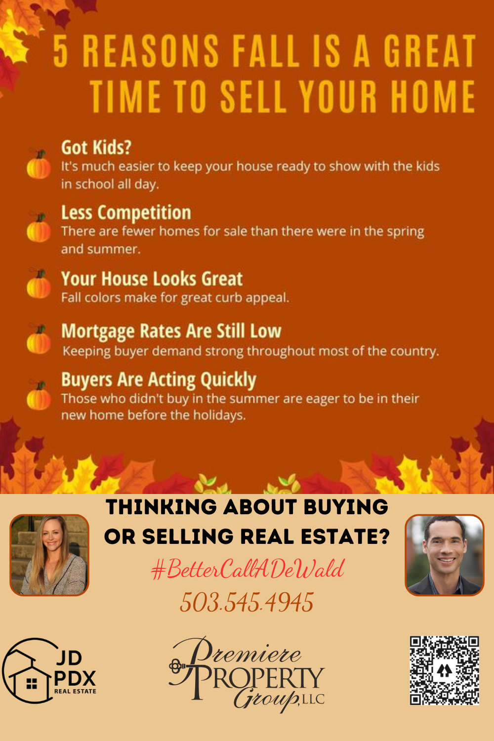 5 Reasons Fall is a Great Time to Sell Your Home