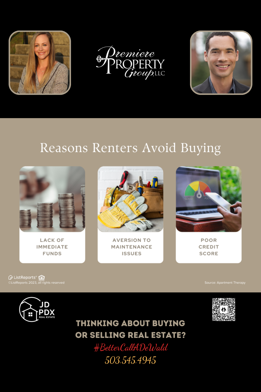 Reasons Renters Avoid Buying a Home