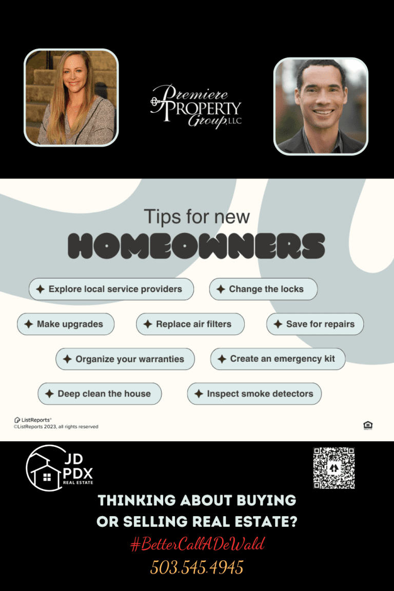 Tips For New Homeowners