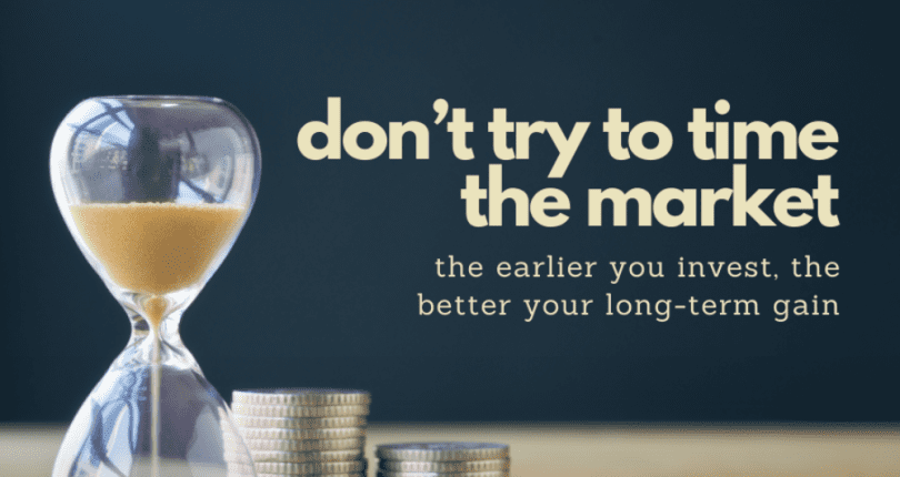 Don’t Try to Time The Market