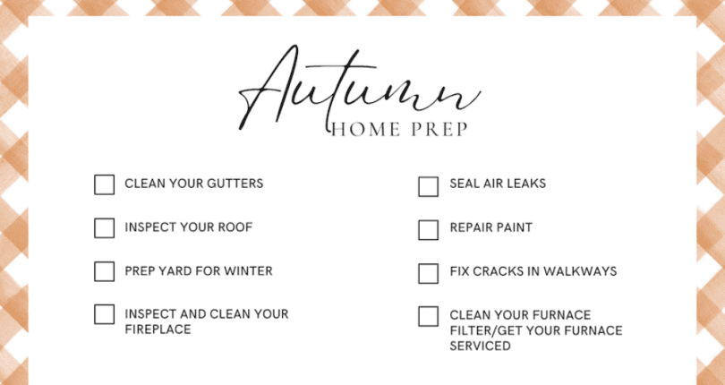 Get Your Home Fall Ready