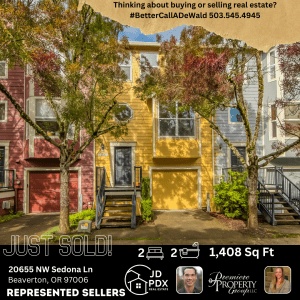 JUST SOLD 20655 NW Sedona Ln JD PDX Real Estate IG