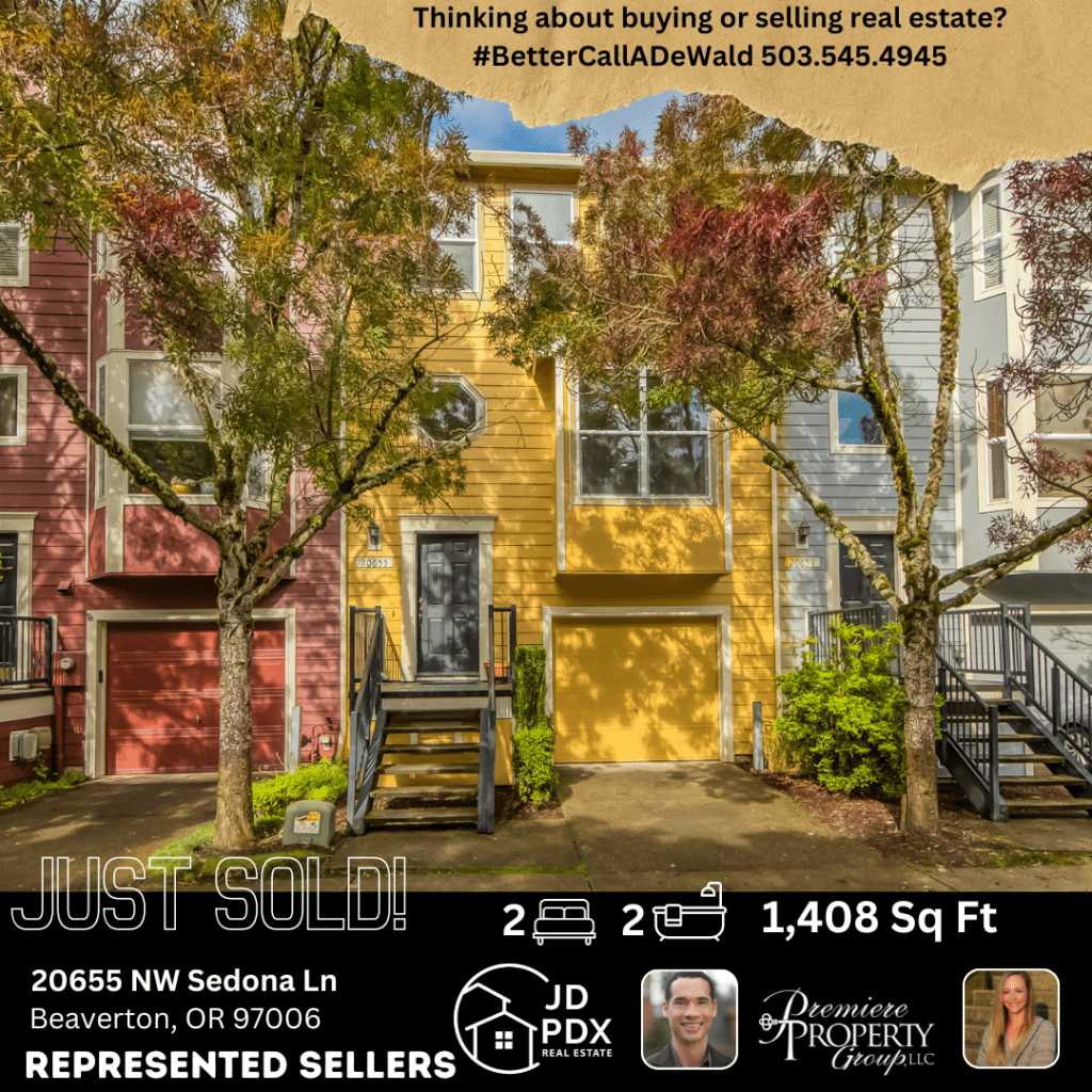 JUST SOLD 20655 NW Sedona Ln, Beaverton, OR 97006 JD PDX Real Estate