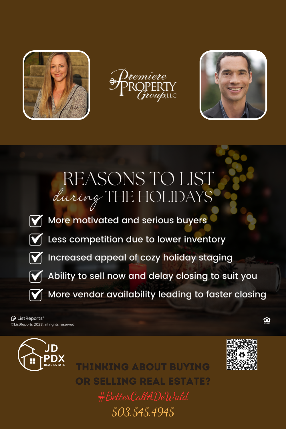 Unique Benefits of Listing Around the Holidays