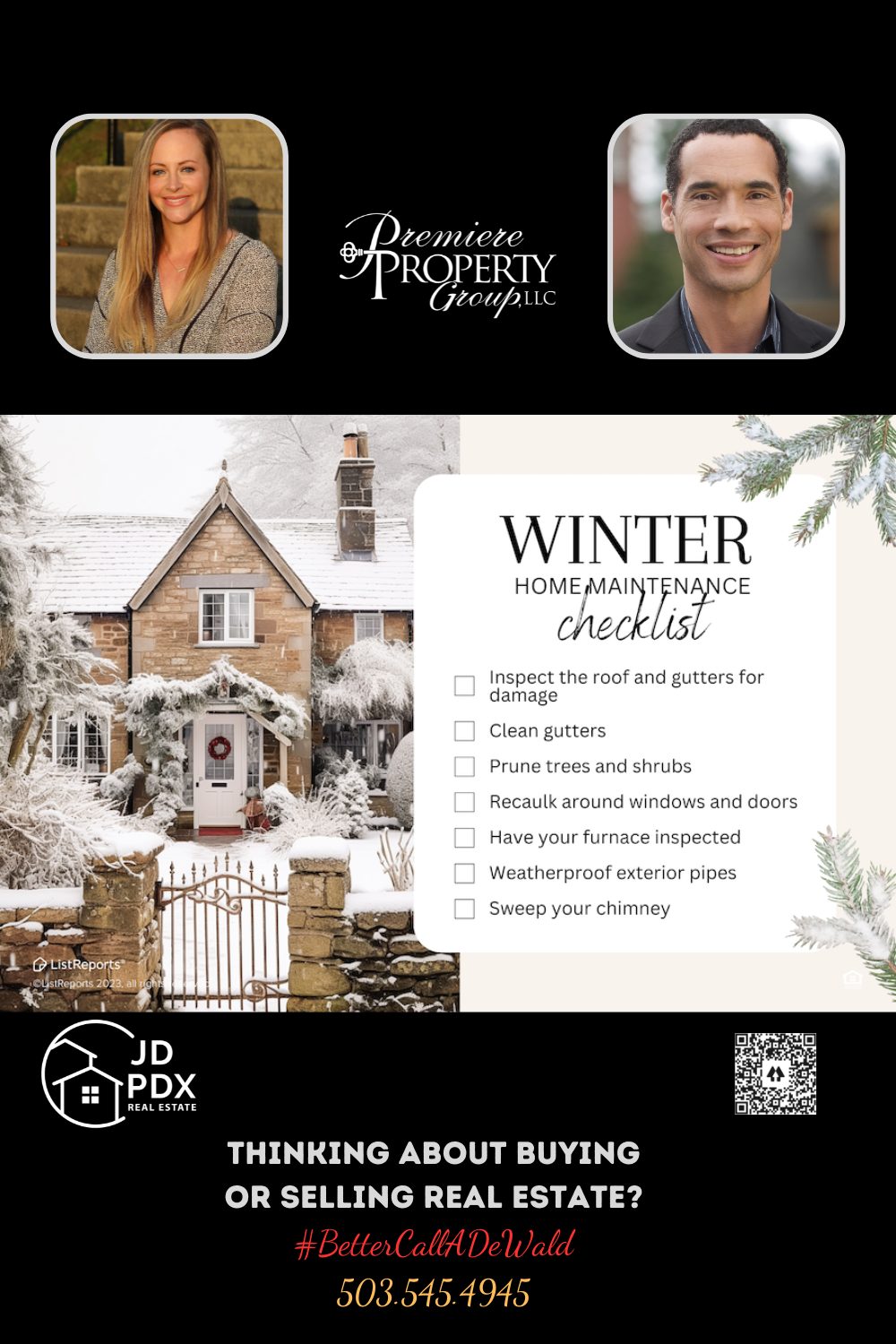 Winter Seasonal Home Maintenance Tips