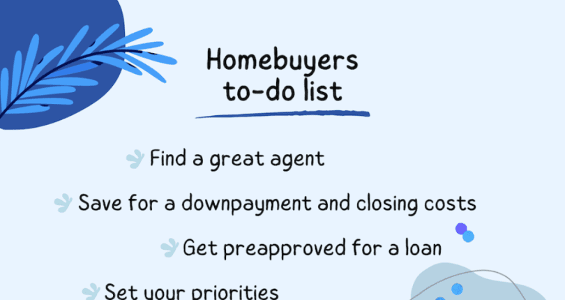 Homebuyers to do List