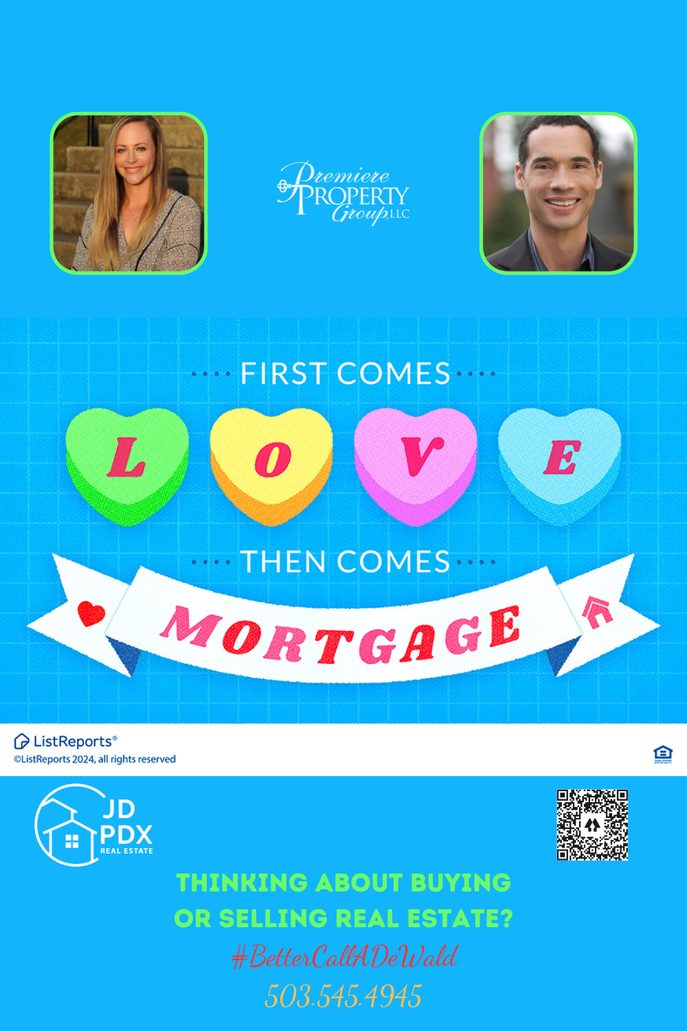 First Comes Love Then Comes a Mortgage