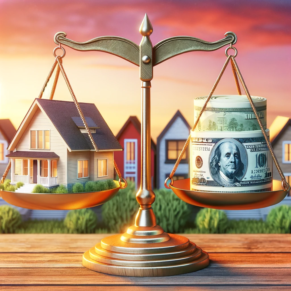 Setting the Right Asking Price is Crucial.
A real estate marketing graphic with an orange and white color scheme. The top half displays a 'SOLD' sign and a 'Home Selling Tip' stating that underpricing your home can be a strategy to generate extra interest in your listing, with a source credit to Investopedia. The bottom half is an advertisement with the text 'THINKING ABOUT BUYING OR SELLING REAL ESTATE?' and the hashtag '#BetterCallAlDeWald.' It features the photos and contact details of two real estate agents, a woman and a man, with the logos for JD PDX Real Estate and Premiere Property Group, LLC, alongside a QR code.