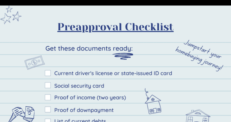 Necessary Documents For Pre Approval