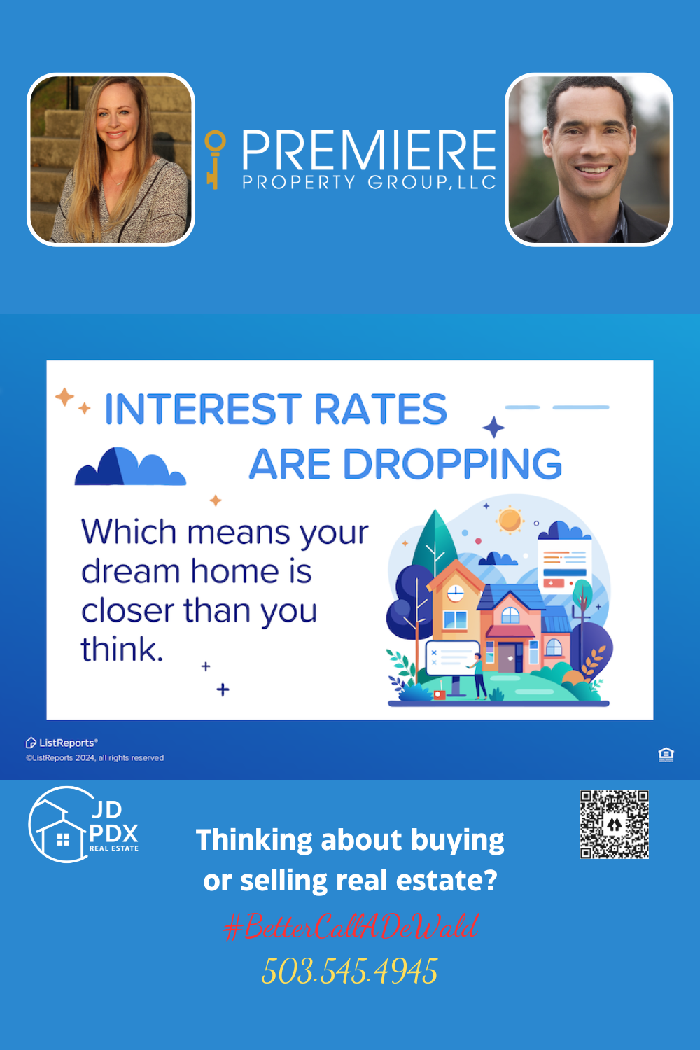 Interest Rates Are Dropping