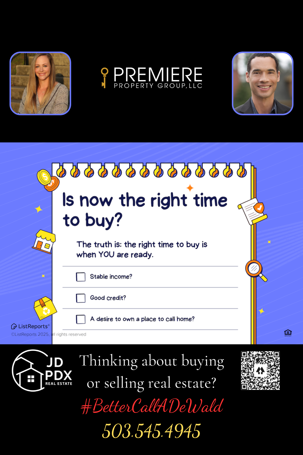 Don’t Wait to Buy Real Estate