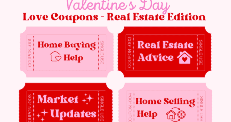Real Estate Love Coupons
