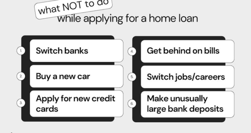 What NOT to do When Purchasing a Home