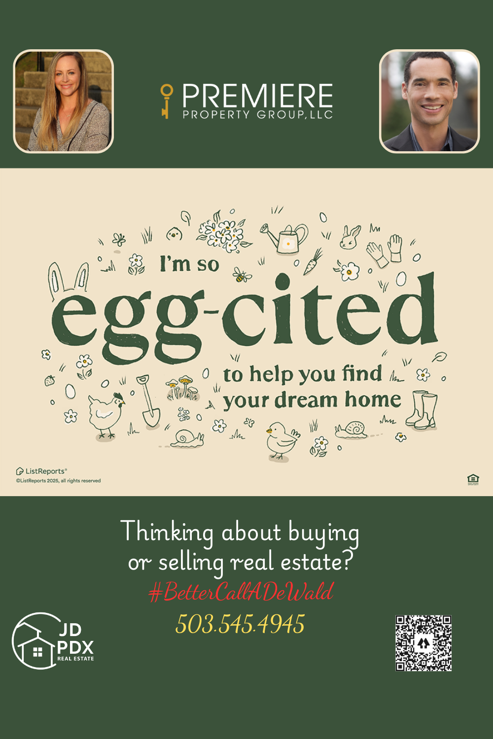 We Are So Egg Cited to Help You Find Your Home