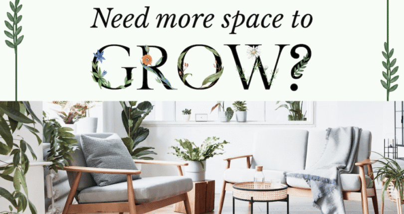 Need More Space to Grow?