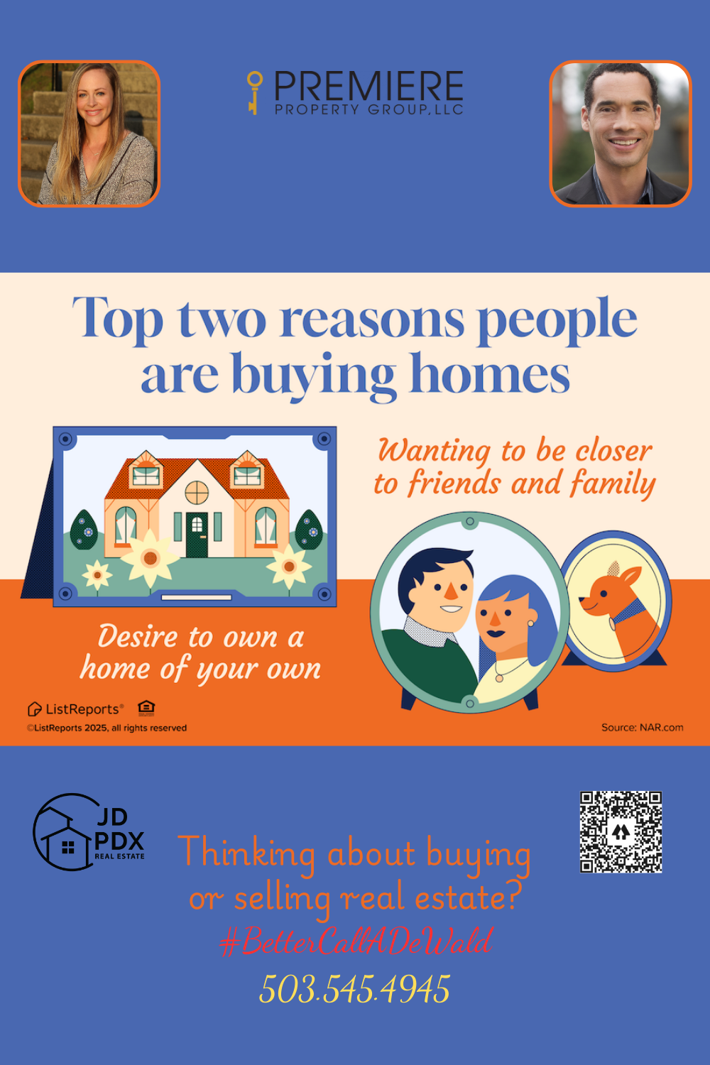 Top Two Reasons People Are Buying Homes