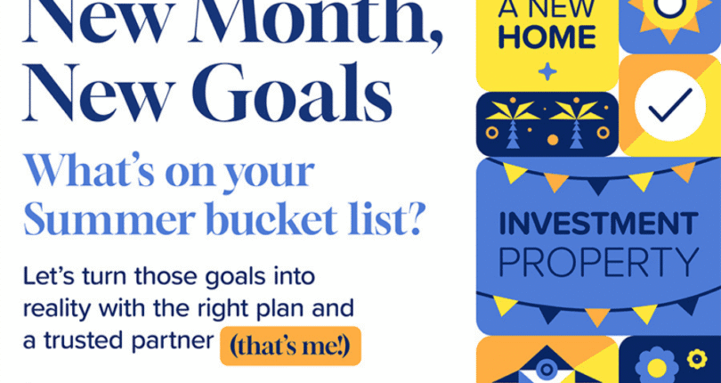 New Home Summer Goal