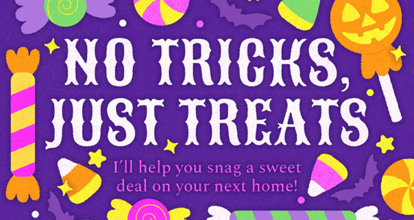 No Tricks Just Treats Sweet Deals Await