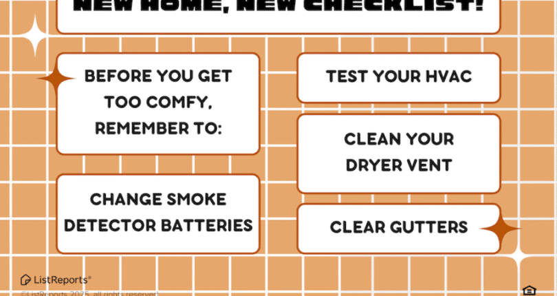 Must-Do Tasks for Your New Home